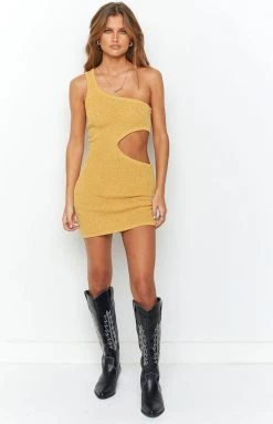 BB Exclusive Laurynn Mustard Knit Mini Dress 11 BB Exclusive Laurynn Mustard Knit Mini Dress