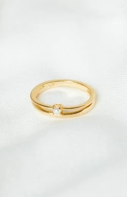 Eclat 18k Gold Vermeil Layered Band