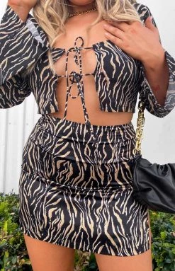 BB Exclusive Bottoms Layla Mini Skirt Black