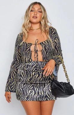 BB Exclusive Bottoms Layla Mini Skirt Black