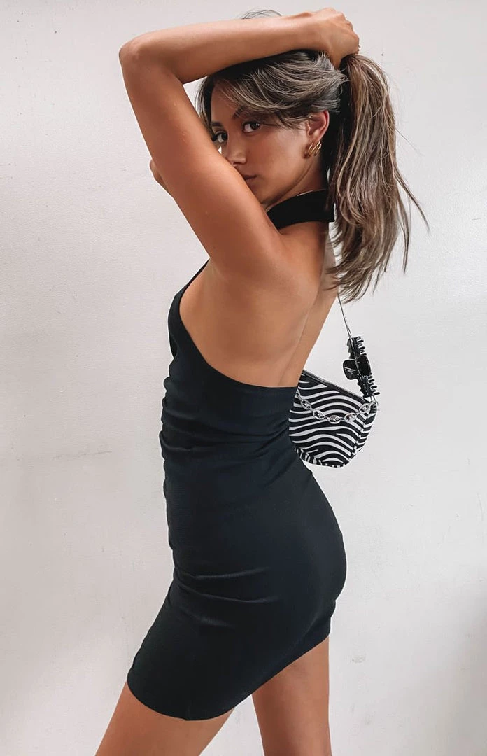 BB Exclusive Lemonade Mini Dress Black 8 BB Exclusive Lemonade Mini Dress Black