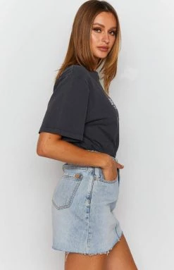 Thrills Leni Skirt Time-Worn Blue