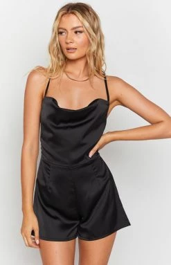 BB Exclusive Extended Sizes Lilian Playsuit Black 11 BB Exclusive Extended Sizes Lilian Playsuit Black