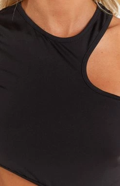 BB Exclusive Lillian Black Cut Out Bodysuit 14 BB Exclusive Lillian Black Cut Out Bodysuit