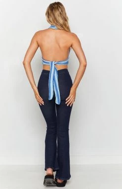 BB Exclusive Lina Flared Jeans Indigo