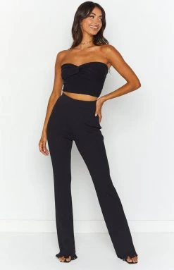 Bottoms Lioness Anderson Black Pant