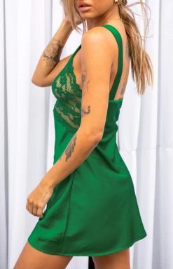 Lioness Emerald Bel Air Mini Dress