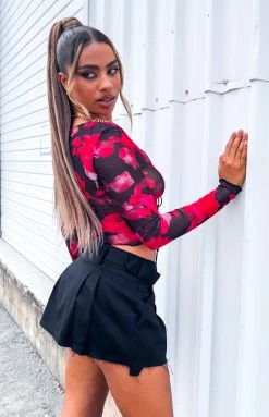 Lioness Elle Mini Skirt Black