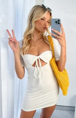 Lioness Field Of Dreams Mini Dress White Dresses