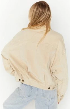 Lioness Giselle Cream Corduroy Jacket