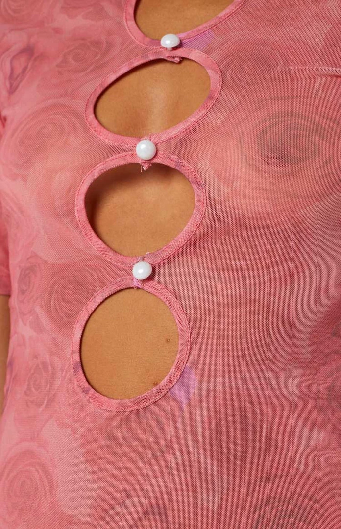 Lioness Hysteria Mesh Dress Pink 6 Lioness Hysteria Mesh Dress Pink