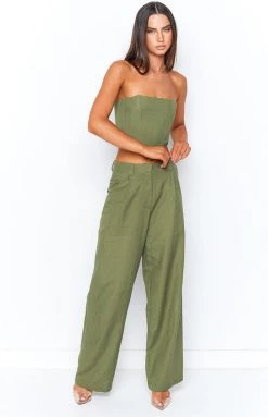 Bottoms Lioness La Quinta Khaki Pant