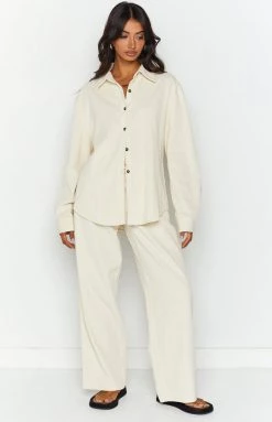 Lioness Nikita Cream Cord Shirt