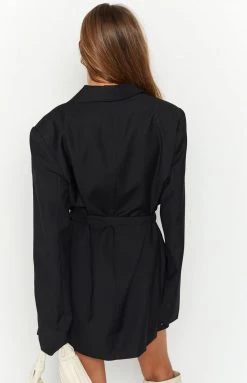 Lioness Olympia Black Blazer Dress