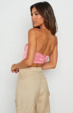 Lioness Purple Rain Corset Pink Tops 12 Lioness Purple Rain Corset Pink Tops