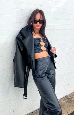 Lioness Staten Island Black Jacket New