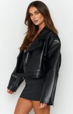 Lioness Staten Island Black Jacket New