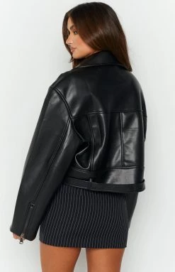 Lioness Staten Island Black Jacket New