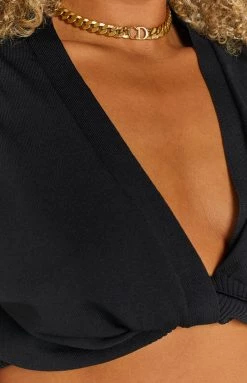 Tops Lioness Stone Cold Black Knit 12 Tops Lioness Stone Cold Black Knit