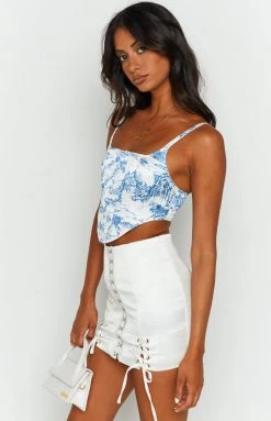 Lioness Tanis Corset Blue Porcelain