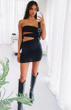 Dresses Lioness The Hannah Mini Dress Black