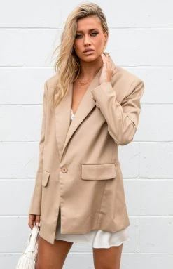 Outerwear Lioness Beige Welcome To The Jungle Blazer