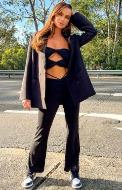 Lioness Wyoming Black Blazer Cocktail Dresses