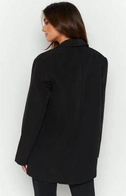 Lioness Wyoming Black Blazer Cocktail Dresses