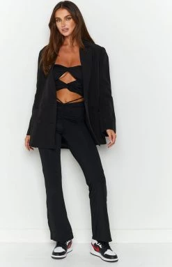 Lioness Wyoming Black Blazer Cocktail Dresses