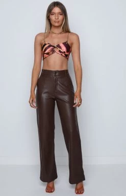 BB Exclusive Listen Out Festival Top Brown Tops