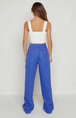 BB Exclusive Lolita Blue Contrast Jeans
