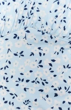 Beginning Boutique Lonnie Dress Blue Floral Dresses