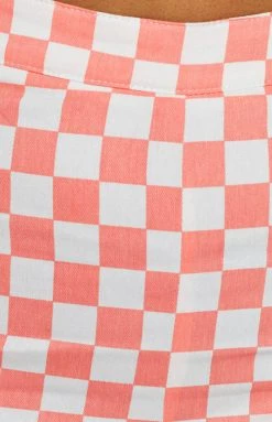 BB Exclusive Lorelai Check Pant Melon