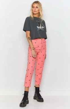 Beginning Boutique Love Struck Pants Pink Bottoms 13 Beginning Boutique Love Struck Pants Pink Bottoms