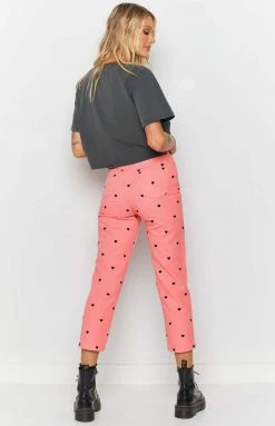 Beginning Boutique Love Struck Pants Pink Bottoms 15 Beginning Boutique Love Struck Pants Pink Bottoms