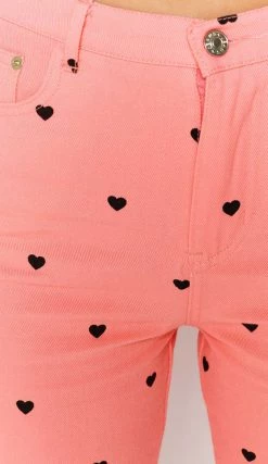 Beginning Boutique Love Struck Pants Pink Bottoms 16 Beginning Boutique Love Struck Pants Pink Bottoms