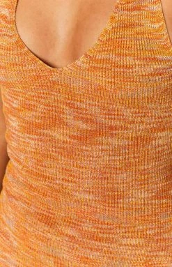 Beginning Boutique Lovefool Mini Dress Orange Dresses