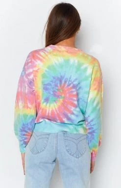 Beginning Boutique Love You Different Tie Dye Sweater Rainbow 15 Beginning Boutique Love You Different Tie Dye Sweater Rainbow
