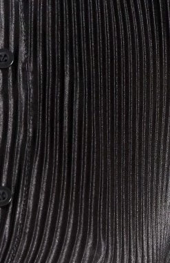 Beginning Boutique Dresses Lua Black Plisse Mini Dress