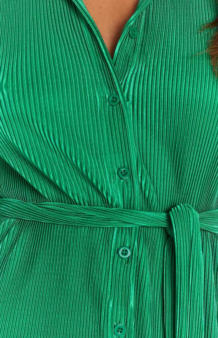 Beginning Boutique Dresses Lua Green Plisse Mini Dress 6 Beginning Boutique Dresses Lua Green Plisse Mini Dress