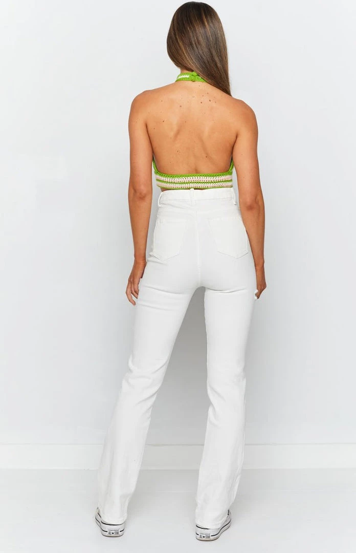 Beginning Boutique Lucca Ripped Jeans White 7 Beginning Boutique Lucca Ripped Jeans White