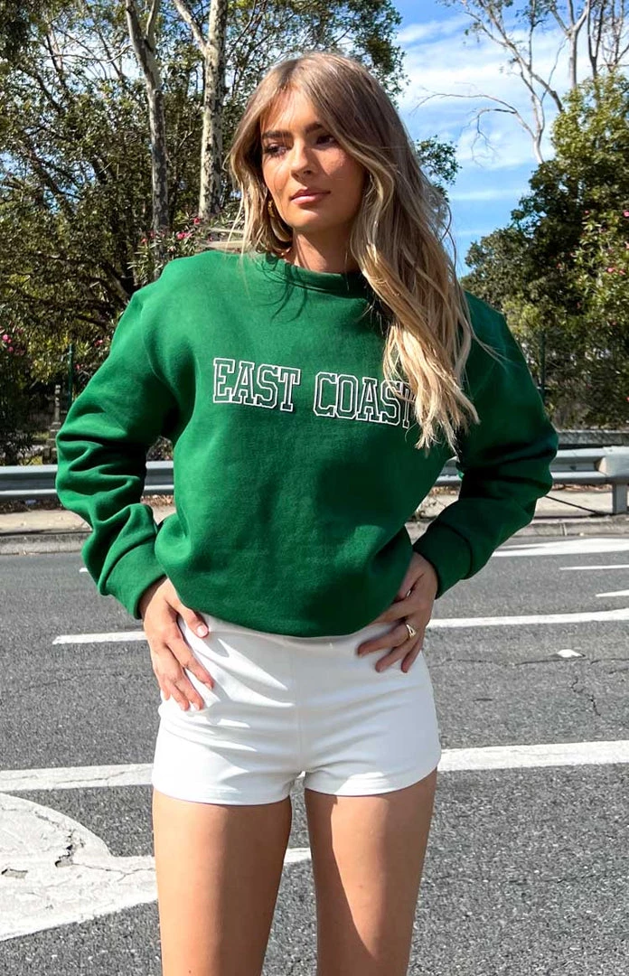 BB Exclusive Lucie Green Sweater Outerwear 2 BB Exclusive Lucie Green Sweater Outerwear