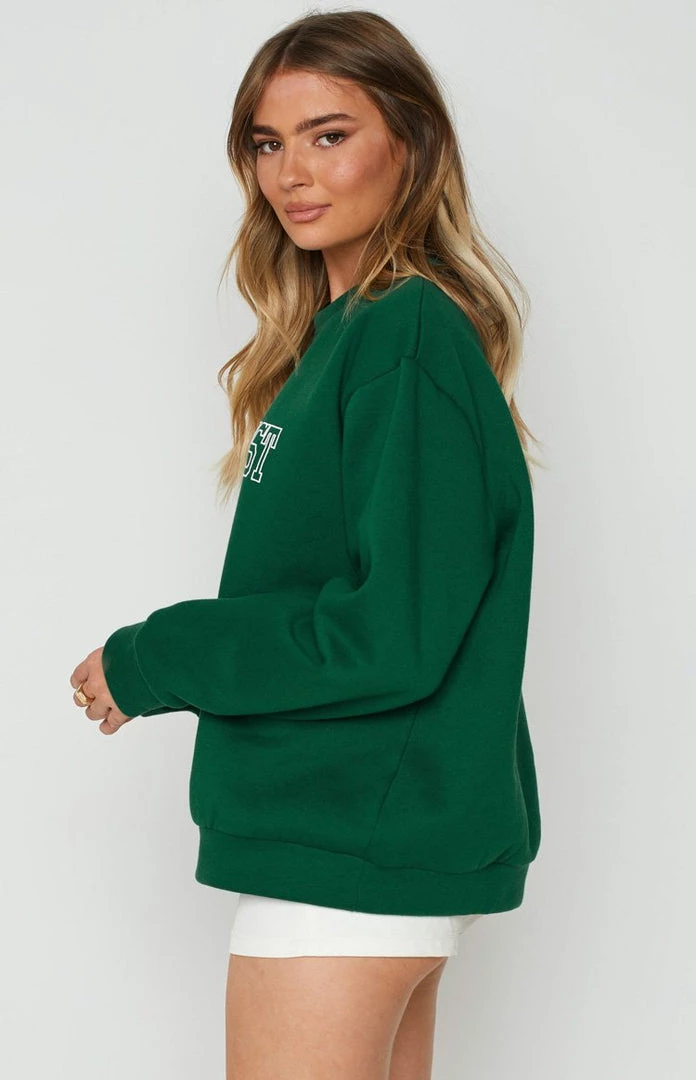 BB Exclusive Lucie Green Sweater Outerwear 7 BB Exclusive Lucie Green Sweater Outerwear