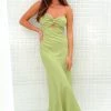 Beginning Boutique Dresses Lucielle Green Midi Dress