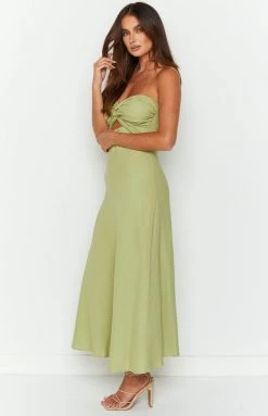 Beginning Boutique Dresses Lucielle Green Midi Dress 10 Beginning Boutique Dresses Lucielle Green Midi Dress