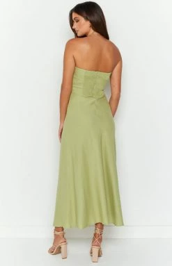 Beginning Boutique Dresses Lucielle Green Midi Dress 11 Beginning Boutique Dresses Lucielle Green Midi Dress
