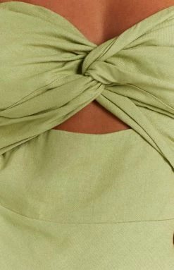 Beginning Boutique Dresses Lucielle Green Midi Dress 12 Beginning Boutique Dresses Lucielle Green Midi Dress