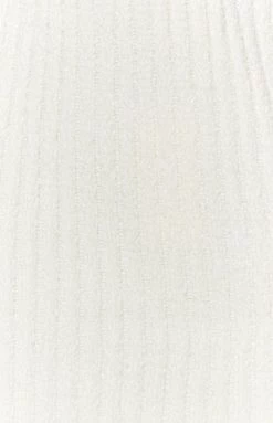 Beginning Boutique Lucy Ribbed Mini Skirt Beige Bottoms