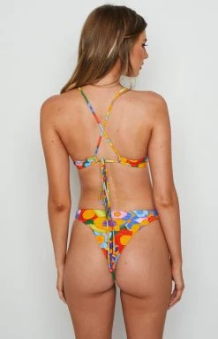 9.0 Swim Luella Floral Bikini Bottoms Swimwear