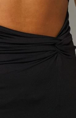 Beginning Boutique Lulani Black Mini Dress Dresses